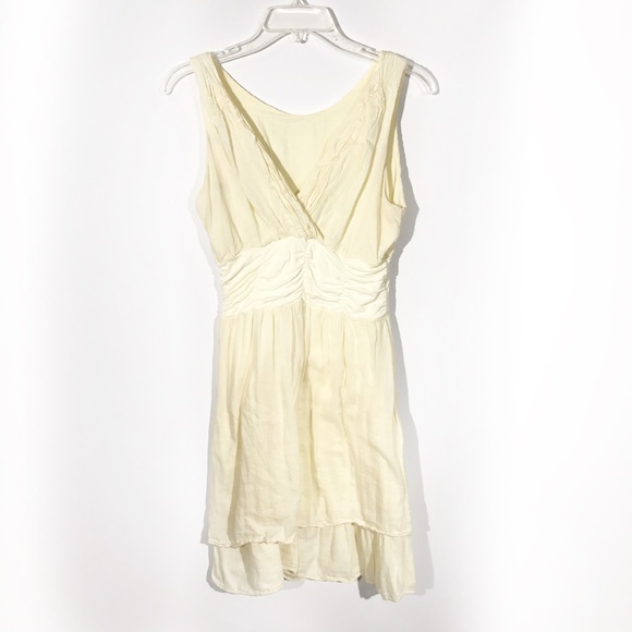 Dresses & Skirts - Unbranded | Yellow Seta V Neck Dress M/L